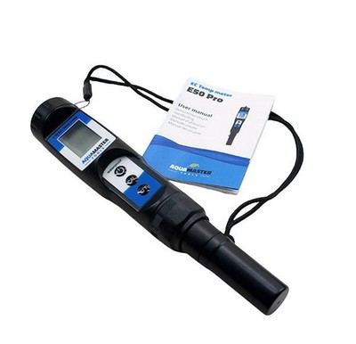AquaMaster EC + Temp Meter E50 Pro Leitfähigkeit und Temperatur messen