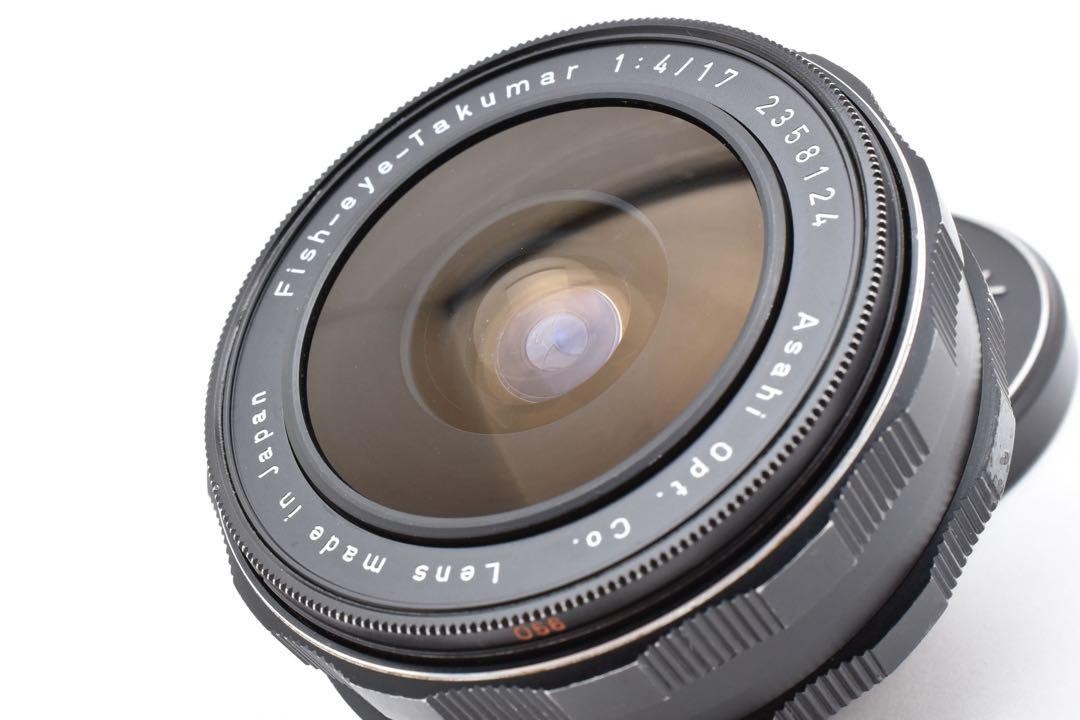 レンズ(単焦点) ASAHI Fish eye Takumar 17mm F4 M42 M42 MOUNT SPIRAL: Asahi Opt. Fish-eye-TAKUMAR 17mm/F4(M42)