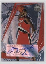 2005 Topps First Row Signature Dunk /190 Martell Webster #SDU-MW Rookie Auto RC