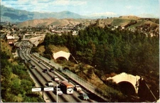 Los Angeles California CA : PANORAMIC SCENE d/24 BF2310