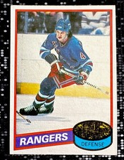 1980-81 Topps - Ron Greschner #248 - Rangers