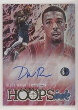 2020-21 Panini NBA Hoops Hoops Ink Delon Wright #HI-DWR Auto w5c