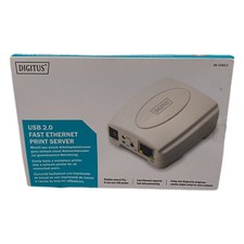 DIGITUS Fast Ethe.Print Server,USB 2.0 1-Port...