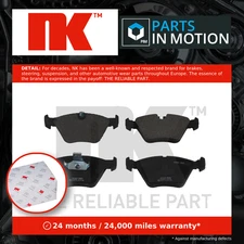 Brake Pads Set fits BMW 525D E39 2.5D Front 00 to 04 NK 34111163387 34111163953