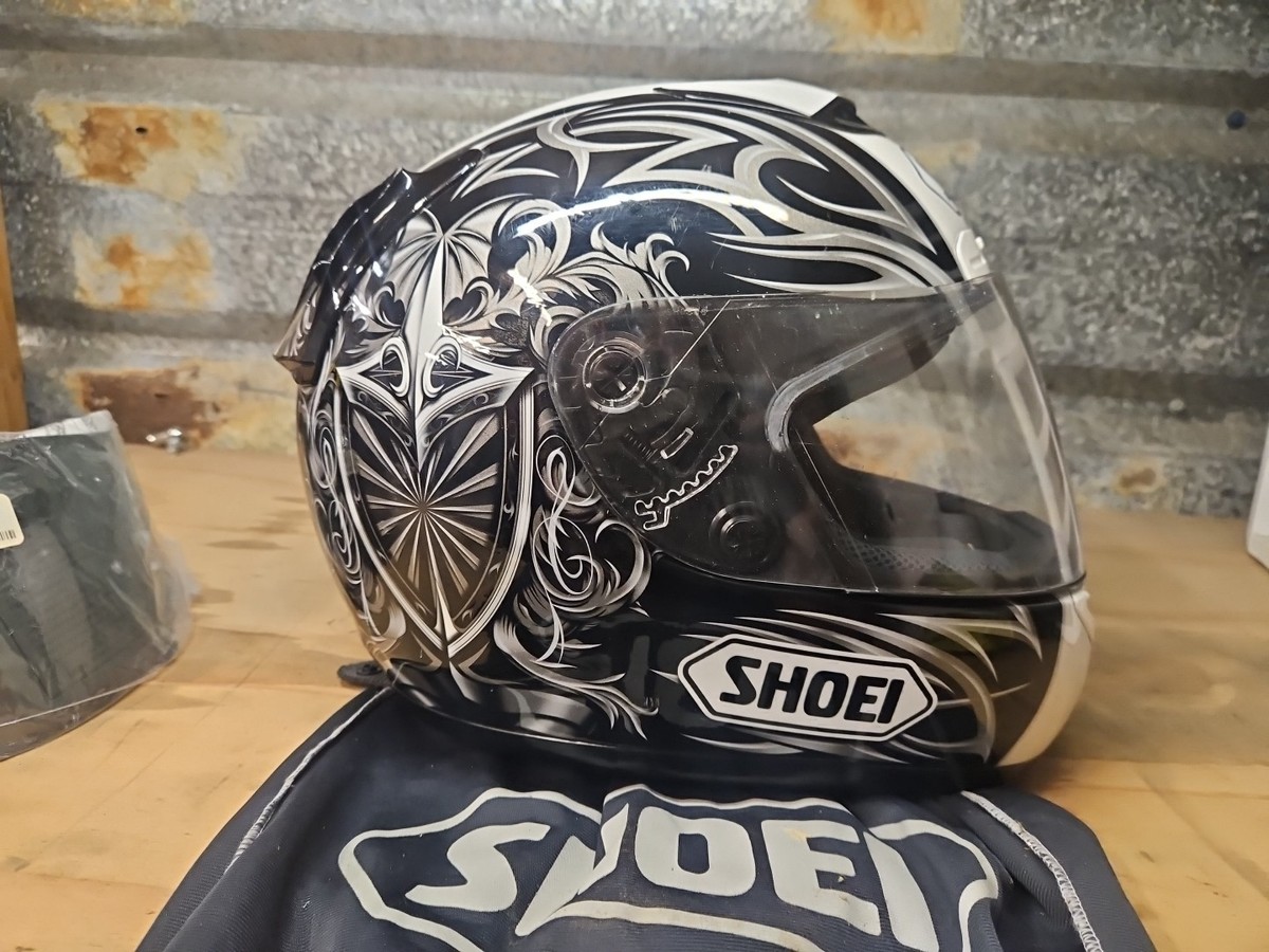 SHOEI X-11 X-Eleven MEDIUM 7 1/8-7 1/4 Full Face Helmet Black