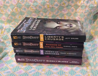 Lot of 4 StarCraft Vintage Paperbacks 2001-2006 Pocket Star Editions