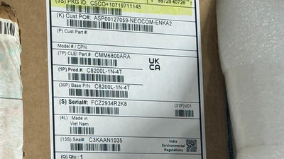 Cisco C8200L-1N-4T Catalyst 8200L  1-NIM slot and 4x1G WAN ports OPEN BOX