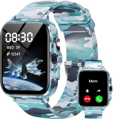 Smart Watch for Kids Boys Age 5-12, Ai Functions Games HD Touch Screen Watches w