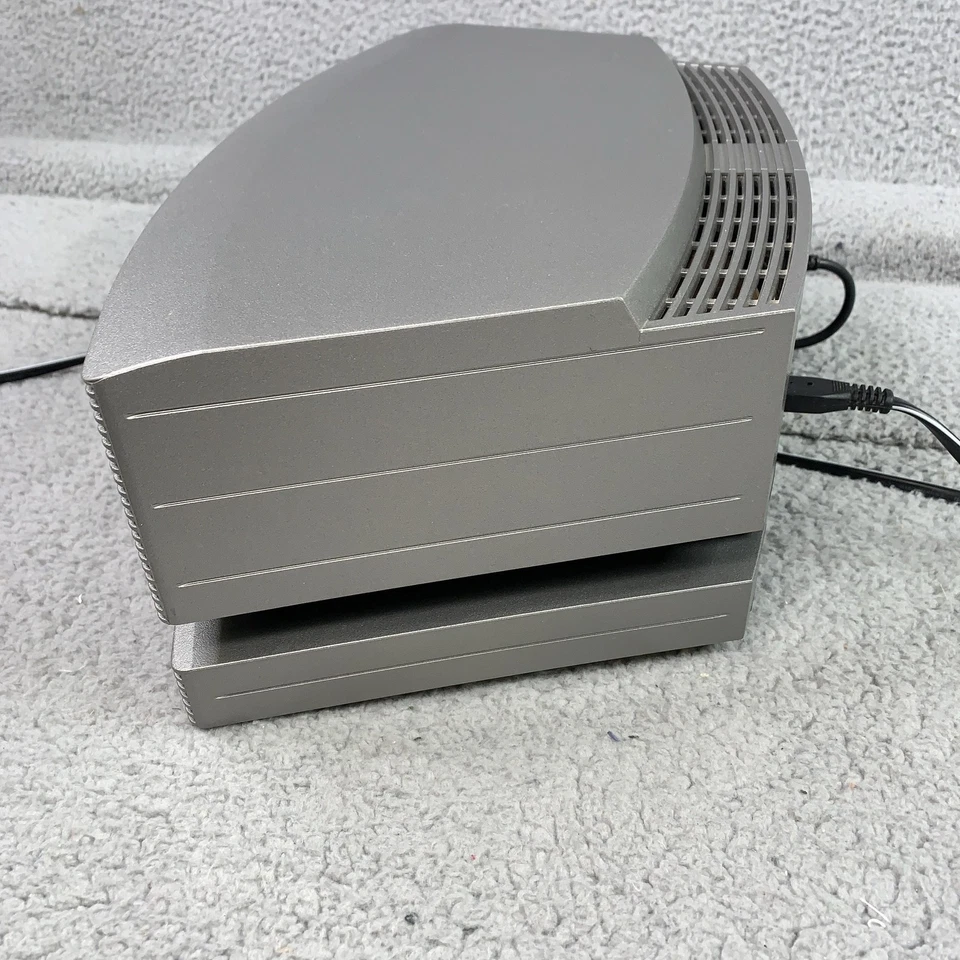 Bose Wave Music System III SoundTouch Pedestal CD Radio Player Silver Sold As Is - Image 4 of 4