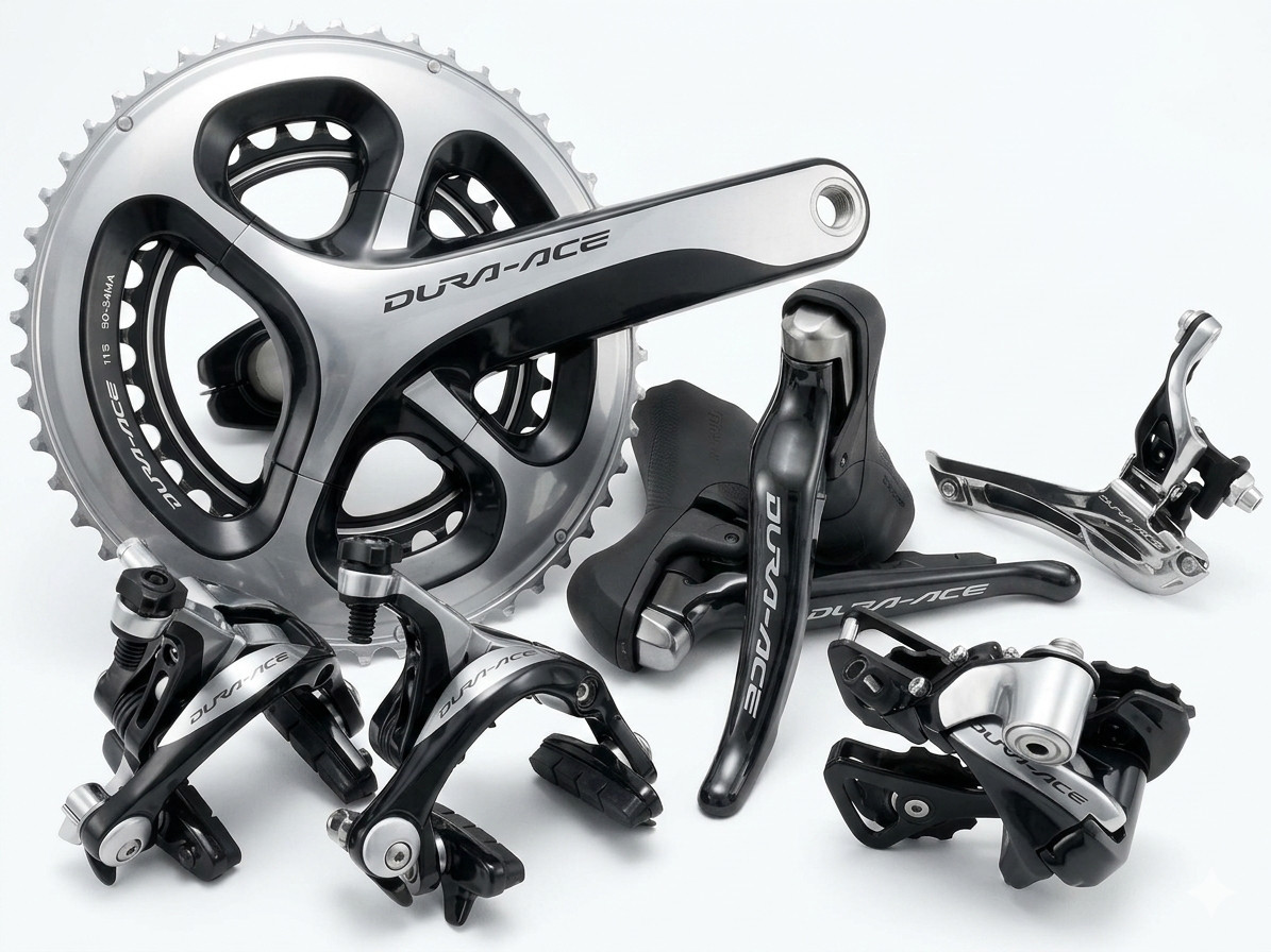 Shimano Dura-Ace 9000 Groupset 2x11 FC-9000 ST-9001 RD FD BR