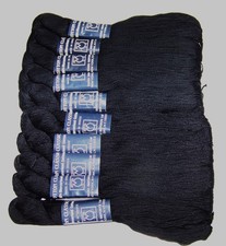 10 skeins of TAHKI COTTON CLASSIC mercerized worsted weight Yarn 3002 BLACK