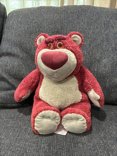 Lotso Bear Plush Disney Pixar Toy Story Smells like Strawberry 16"