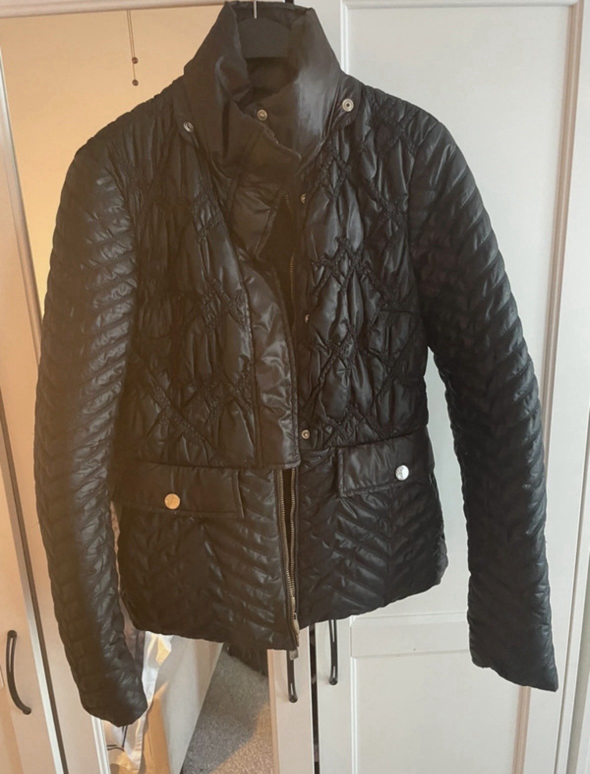 Versace Coat, Size S, RRP Over £500, Only Been Worn A Handful Of Times.Very Good