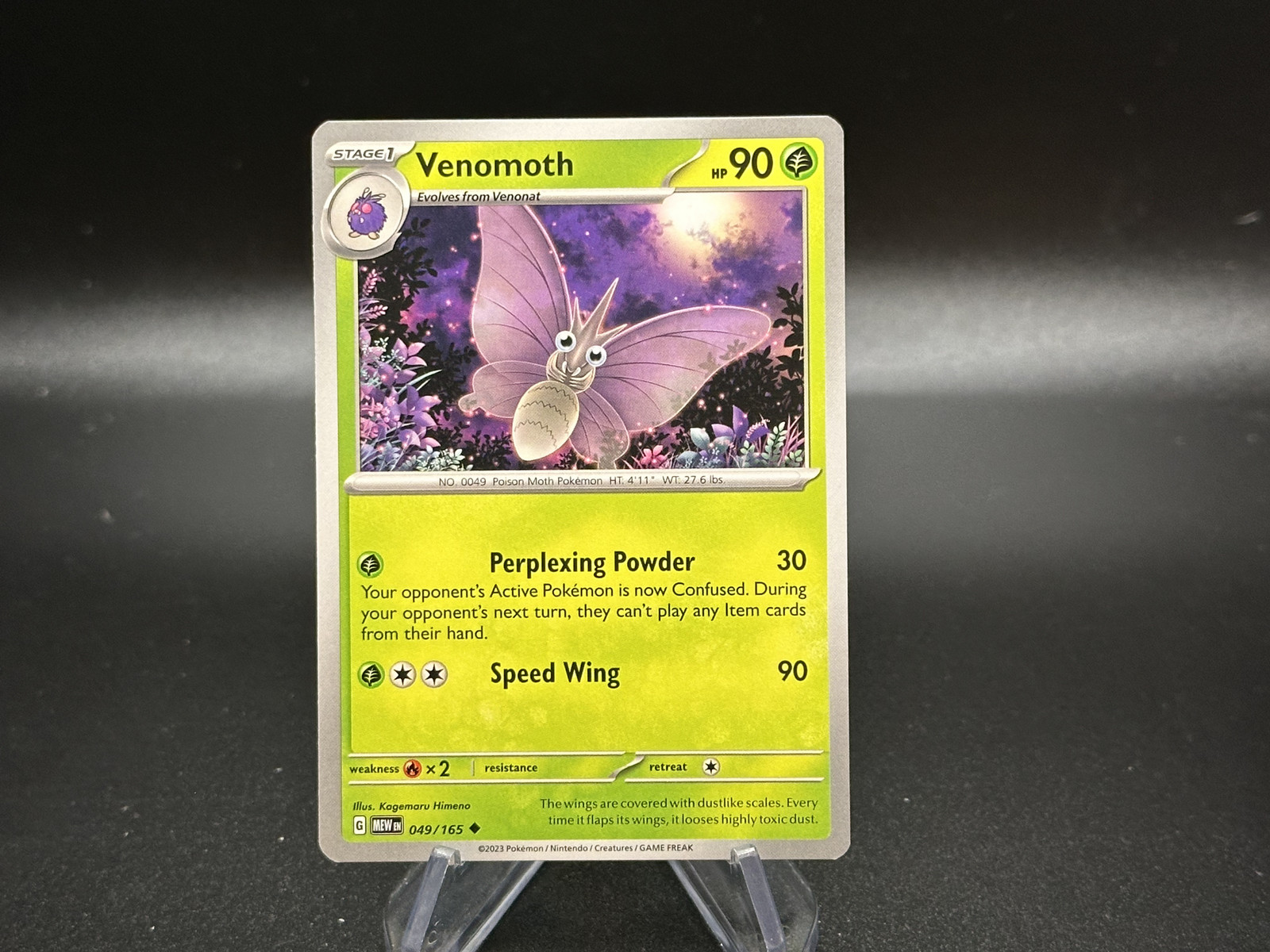 Venomoth - 49/165 Scarlet & Violet 151 - Pokémon TCG