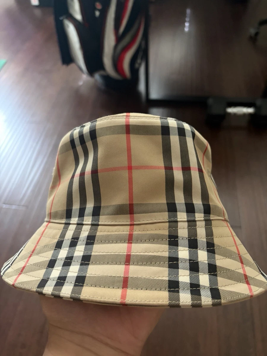 Burberrys Beige Bucket Hat‎ Circa 1980s s-l400.jpg main image 2