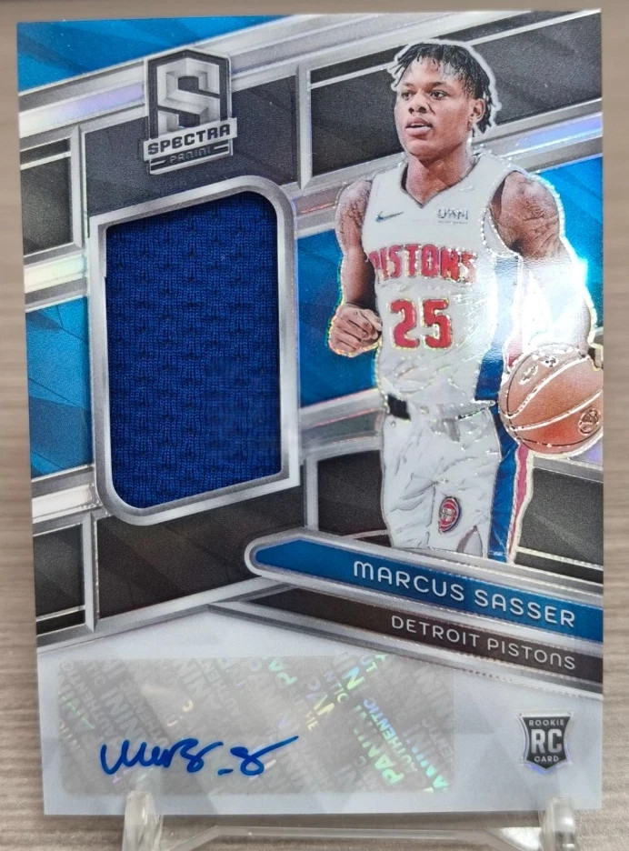2023-24 Panini Spectra - Rookie Jersey Autographs Marcus Sasser #206 /199
