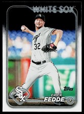 Erick Fedde 2024 Topps #405 Chicago White Sox