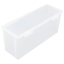 Airtight Bread Box Clear Plastic Fridge Food Box with Food Storage Container ...