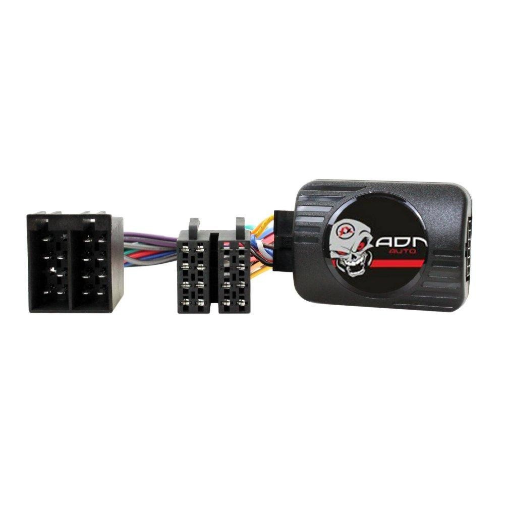 Centrale FA5 Fiat 01-14 commande au volant avec adaptateur ISO 8 voies actif