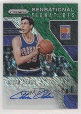 2019 Prizm Sensational Signatures FOTL Green Shimmer 22/25 Alvan Adams Auto uk2