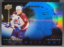 CALE MAKAR 2025-26 Upper Deck Series 1  _ Compositions _ #CMP-18  _ Avalanche