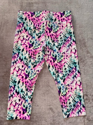 Pink Yoga Victoria’s Secret Women’s Leggings Floral Size Medium - Picture 1 of 9