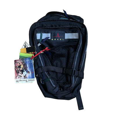 NWT Arkel Bag Bicycle Black Commuter Pannier Cycling Biking Reflective Vintage