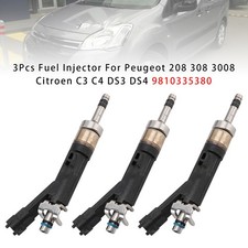 3Pcs Fuel Injector For Peugeot 208 308 3008 Citroen C3 C4 DS3 DS4 9810335380