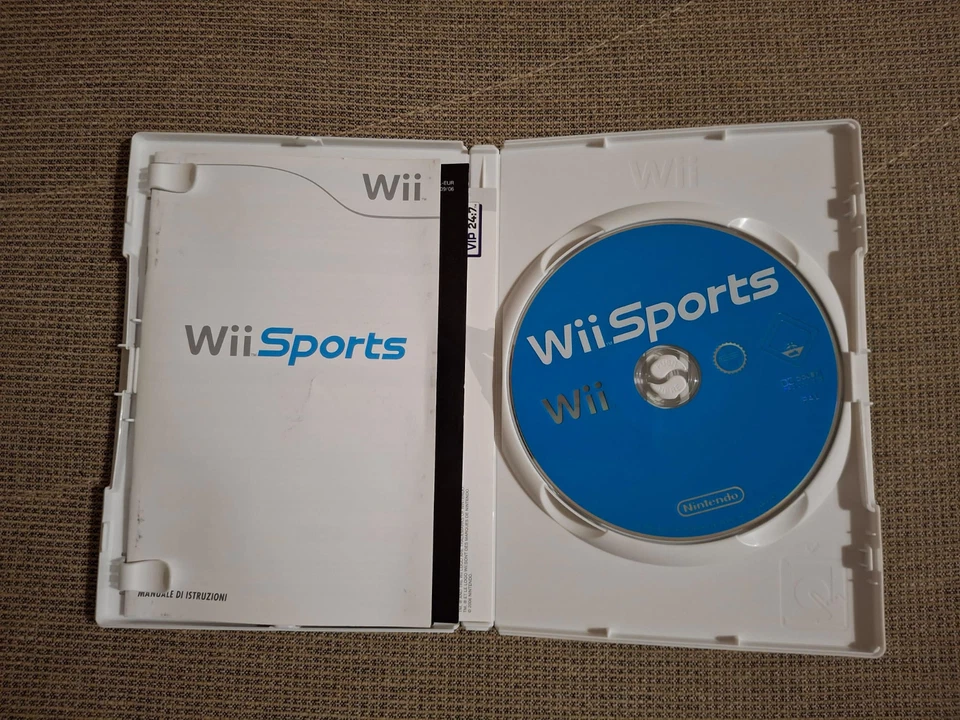 Nintendo WII SPORTS gioco Originale Italiano Pal per console Nintendo Wii, foto 3 di 3