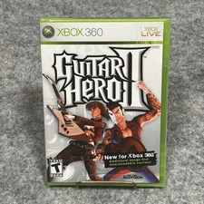 Guitar Hero II (Microsoft Xbox 360, 2007) Brand New Factory Sealed Video Game