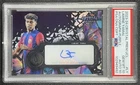 LAMINE YAMAL PSA 10 2023-24 TOPPS CRYSTAL PREMIUM UCL ROOKIE AUTO PURPLE RC /99