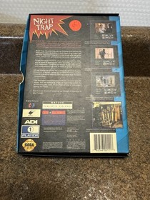 Night Trap (Sega CD) Authentic Blue Box Tested Works Great.