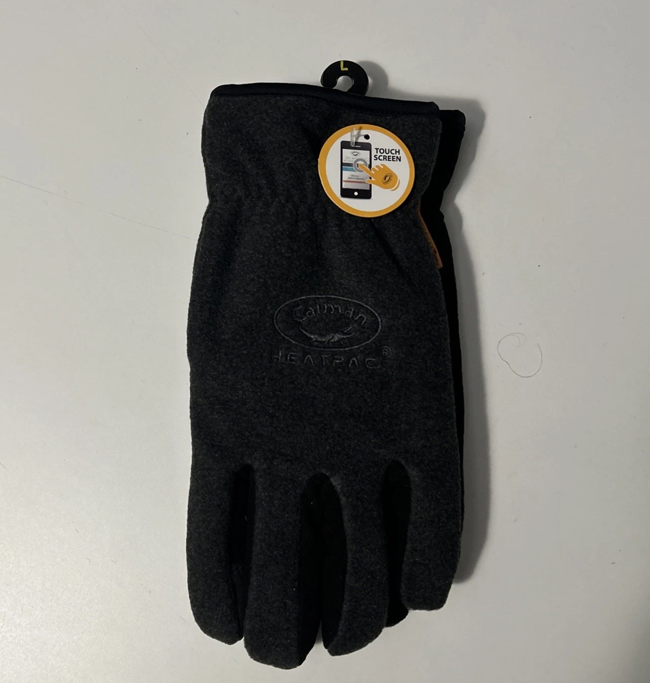 Caiman Insulated Glove Large Caiman 2396-5 L ( 9 ) Deerskin HEATRAC Touch Screen