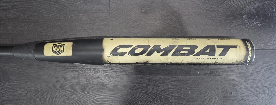 Bate de softbol lanzamiento lento COMBAT Wanted ASA: WANSP3 27 oz ¡Raro! Foto 2 de 4