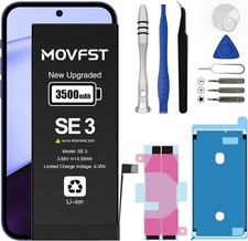 Replacement for iPhone SE 2022 3rd Gen Battery 3500mAh Li ion Polymer High