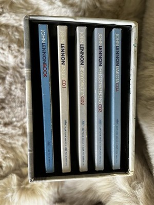 John Lennon Anthology Box Set! 4 CDS + Book - Complete! Mint CDs
