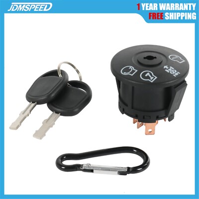 532193350 Upgrade Key Switch w/2 KEYS Fit Husqvarna Poulan Craftsman 193350