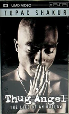 TUPAC SHAKUR, 2Pac Thug Angel,UMD Video, All Region,PSP, Rap Hip Hop Sealed New!