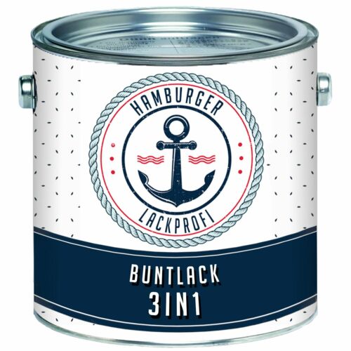 Buntlack SEIDENMATT 3in1 Rostschutzfarbe Grundierung Metallschutzlack 1L HLP - Bild 62 von 383