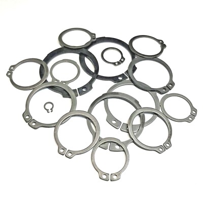 Sicherungsring, C Clips Sortiment,  Seegering Sprengring Clip außen  4-40 mm