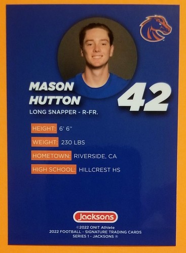 2022 Boise State Series 1 Football Cards - You Pick your Card Complete your Set  - Bild 105 von 203