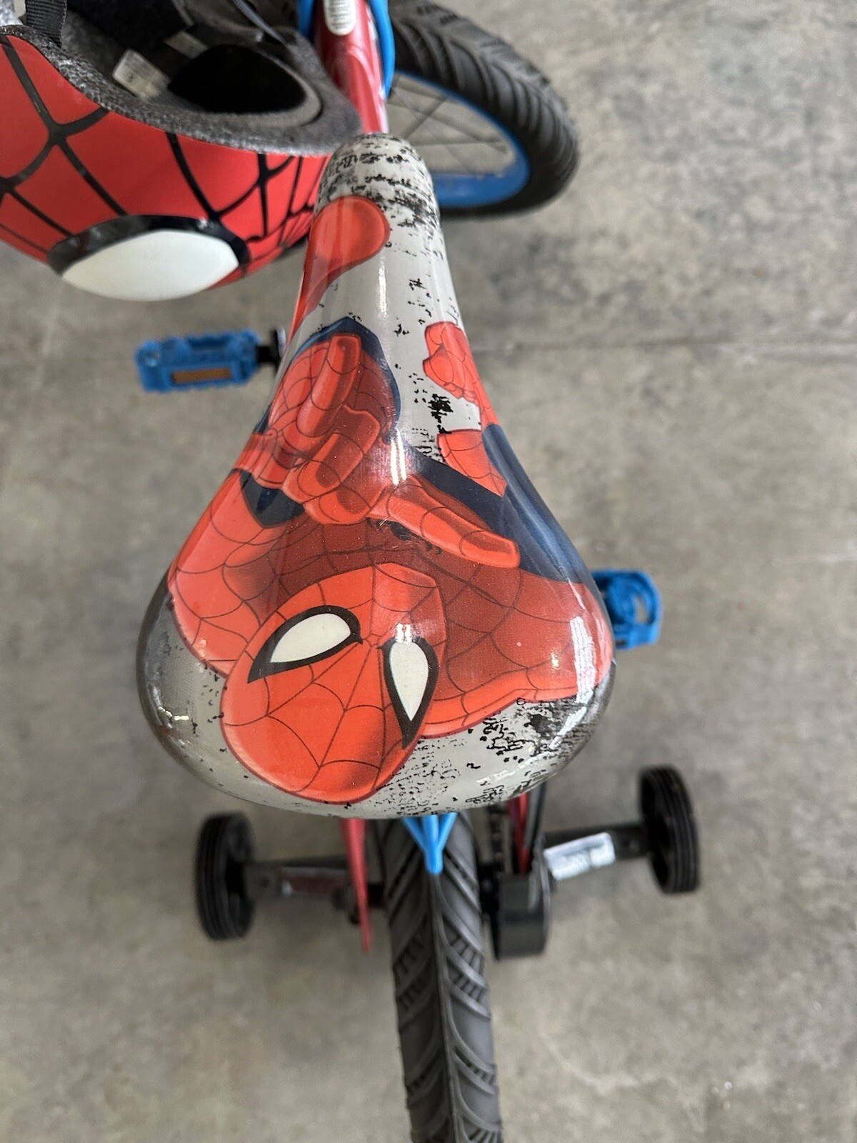 Marvel SpiderMan 16in Boys' Bike for Kids Huffy Bicycle Easy Assemble