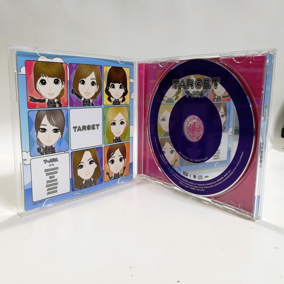 CD T-ARA Japan Single Album TARGET Type-B with Soyeon