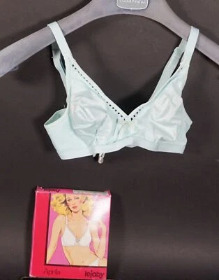 Original Vintage Aprila Lejaby France Femmes Soutien-Gorge Lingerie Taille 65 A' - Photo 1/4