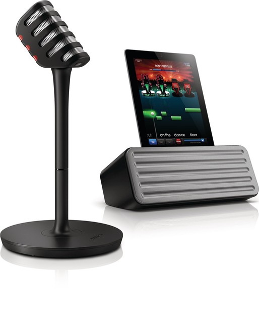 philips microphone with speaker