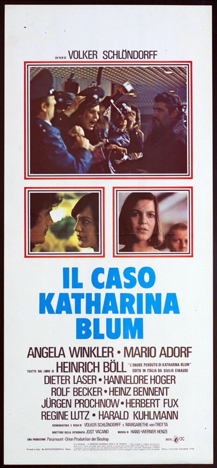 Locandina di Il caso Katharina Blum (1975)