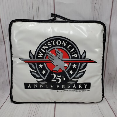 Vtg Winston Cup 25th Anniversary Seat Cushion Daytona International Speedway 