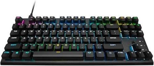 Corsair K60 RGB TKL RGB Tenkeyless optisch-mechanische kabelgebundene Gaming Tastatur - Bild 2 von 4