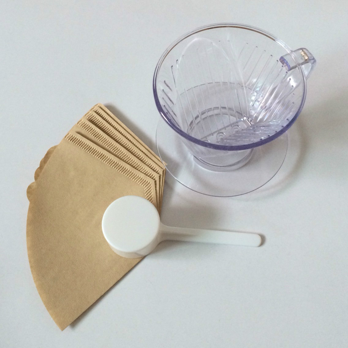 Daiso Coffee Dripper for 24 Cups with Spoon and 5 Filters I'm a