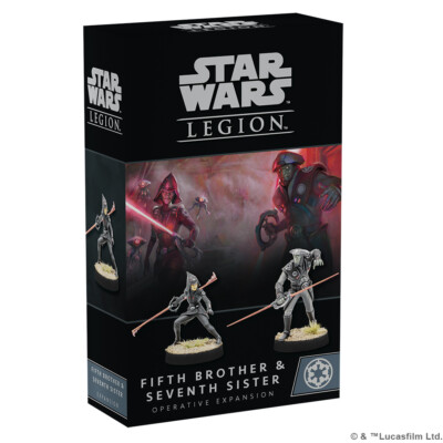 Fifth Brother and Seventh Sister Operative Expansion Star Wars Legion